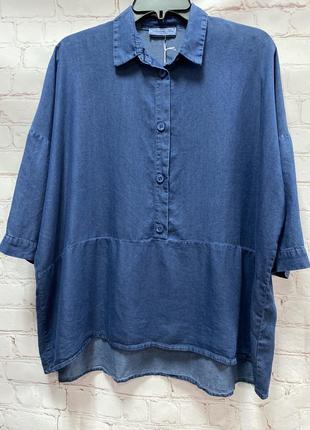 Шикарная блуза рубашка barbara alvisi 😍 италия 🇮🇹1 фото