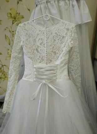 Свадебное платье срочно!!!3 фото