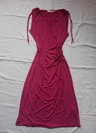 Розовое платье платье платье розовое вечернее праздничное на выпускной винтаж винтажное приталенное1 фото