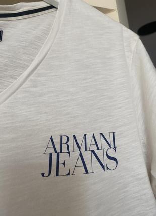 Armani jeans футболка3 фото