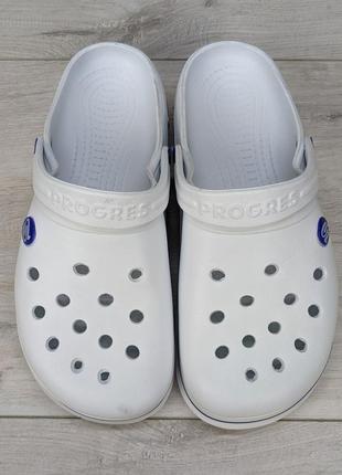Мужские сабо кроксы белые прогресс украина 3409