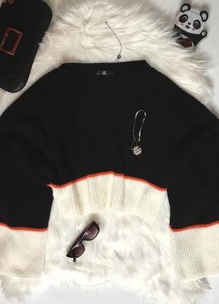 Объемный оверсайз свитер джемпер с объёмными рукавами oversize от missguided5 фото