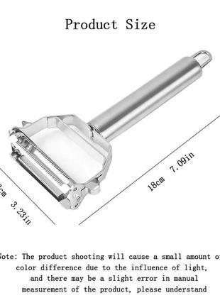 Овочечистка з нержавіючої сталі2 фото