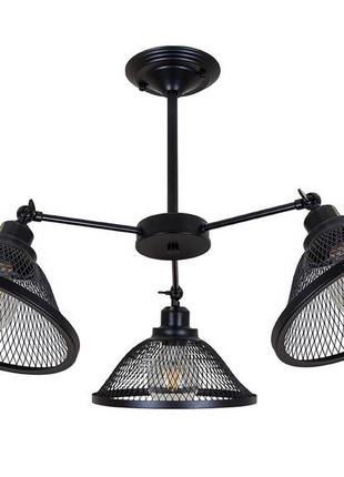Люстра потолочная на 3 плафона 752f009-3 bk