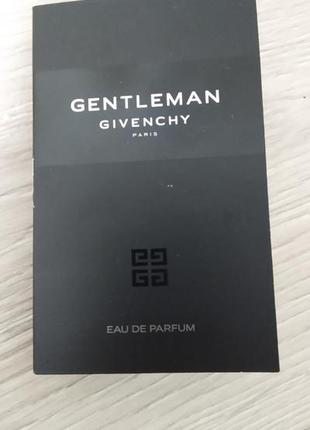 Givenchy gentleman парфюм для мужчин 1.5мл
