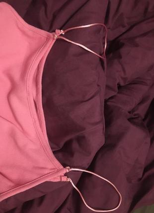 Меди платье  рубчик в обтяжку трикотаж чулок карандаш розовая майка с разрезом на ноге9 фото