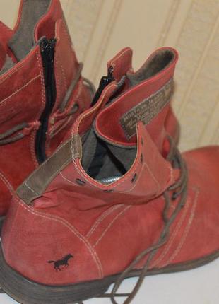 Ботинки черевики сапожки mustang 42 41, ботінки7 фото