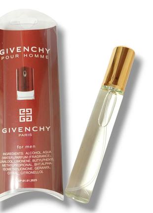 Духи мужские в стиле givenchy pour homme 20 мл. (живанши пур хом)