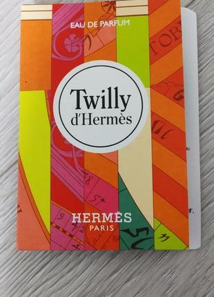 Hermes twilly d`hermes парфюм для женщин 2мл