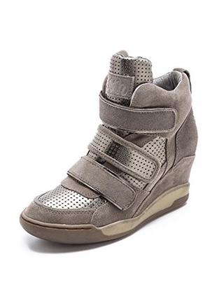 Victoria’s secret alex bis wedge sneakers silver оригинал сникерсы1 фото