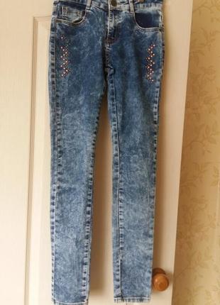 Джинсы на девочку 13-14 лет рост 158-164см bhs