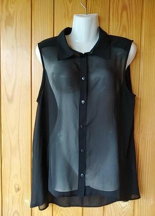 Блузка безрукавка