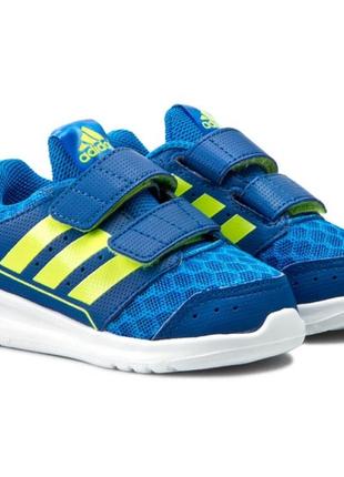 Суперлегкі дитячі кросівки черевики на липучці adidas lk sport 2 cf