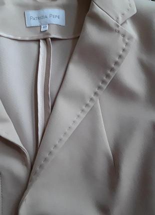 Пиджак пудрового цвета , стрейч .6 фото