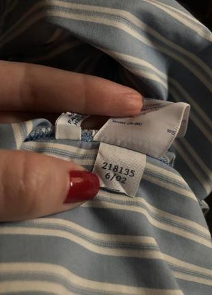 Брендовая базовая рубашка в полоску, оригинал ⭐️7 фото