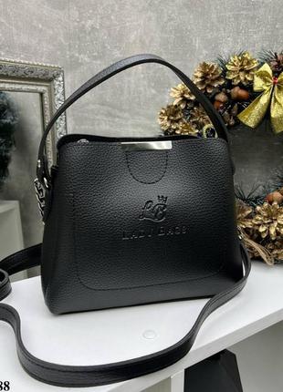 Сумка тоут черная класика