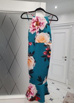 Красивое платье в цветы asos