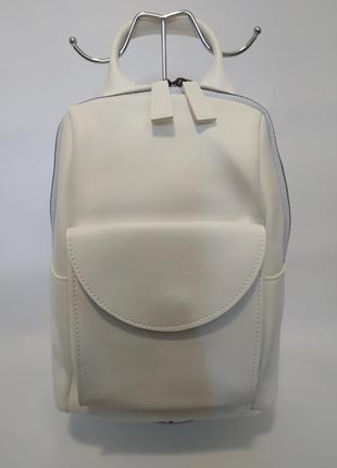 Женский рюкзак белый, молодежный рюкзак2 фото