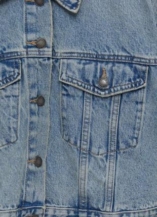 Стильна джинсова куртка pull&amp;bear m5 фото