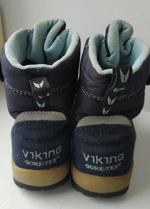 Зимние термо ботинки viking gore-tex 28р. 18 см.4 фото