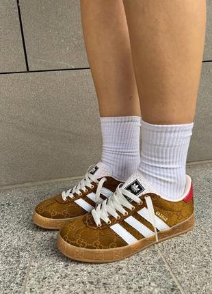 Кроссовки gazelle x gucci