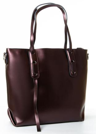 Сумка женская кожаная podium p101 8902 bright-brown