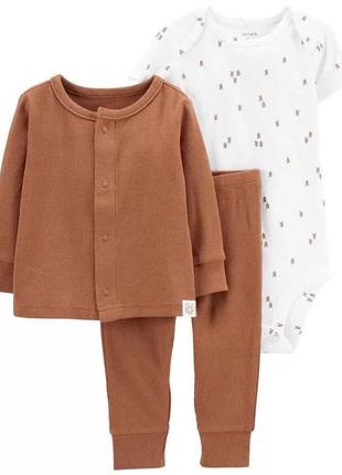 Костюм тройка carters, костюм из боди картерс, костюм для мальчика картерс