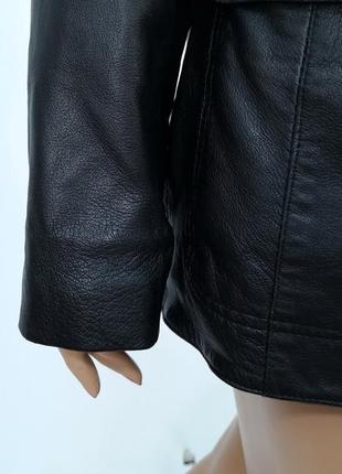 Куртка кожаная akaso, натуральная10 фото