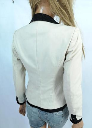 Пиджак стильный, фирменный h&m, светлый9 фото