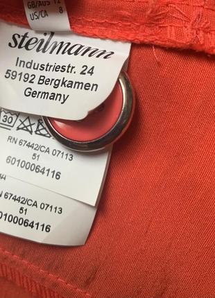 Ярко оранжевый жакет на лето steilmann6 фото