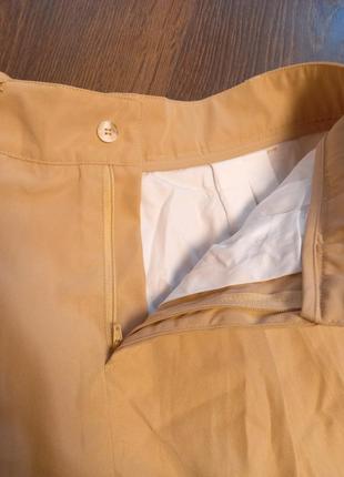 Гарневая юбка песочного цвета. xl2 фото