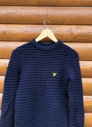 Вязаный свитер lyle scott свитшот кофта2 фото