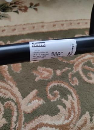 Вішалка пересувна jerslev чорний/хром