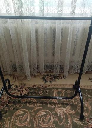 Вішалка пересувна jerslev чорний/хром