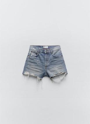 Джисові шорти zara