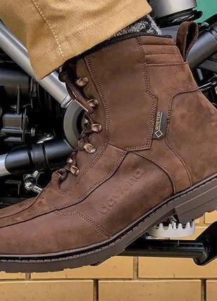 ❗️❗️❗️мото ботинки daytona ac classics 1968x goretex elite boots for moto sport brown 44 р. оригинал7 фото