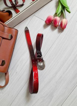 Красивый винтажный поясок ремень с пряжкой