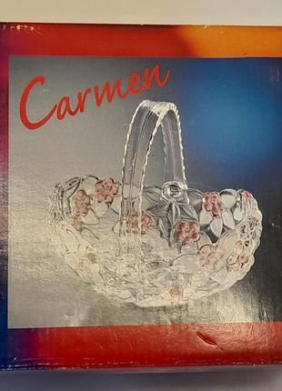 Ваза  carmen для конфет новая     германия
