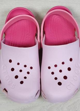 Дитячі крокси сабо для дівчинки crocs оригінал, розмір 28 - 292 фото