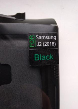 Чехол накладка samsung j2 2018 black, vintage case9 фото