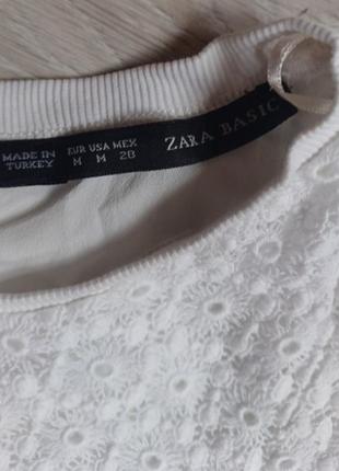 Нарядная кофточка бренда zara basic2 фото