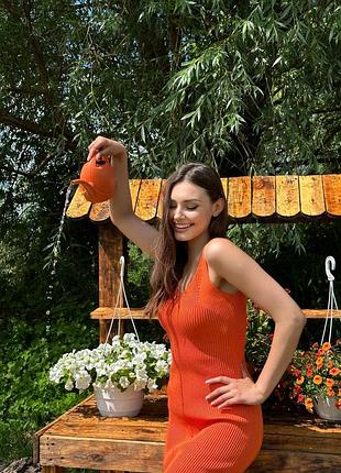 Сарафан palma помаранчевий