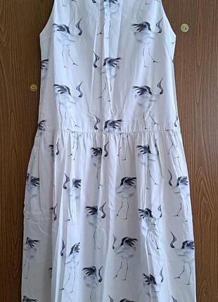 Сукня біла літня. бренд lev.i.rosa. україна. 100 % бавовна.