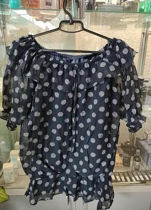 Шифонова блузка на підкладці