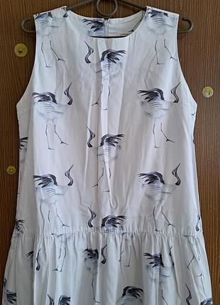 Сукня біла літня. бренд lev.i.rosa. україна. 100 % бавовна.
