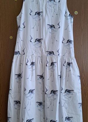 Сукня біла літня. бренд lev.i.rosa. україна. 100 % бавовна.