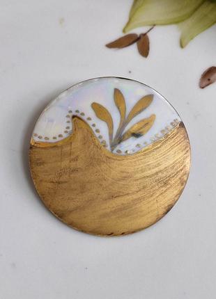 Вінтажна брошка