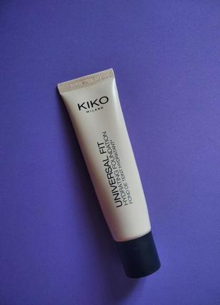 Kiko milano hydration foundation тон 30