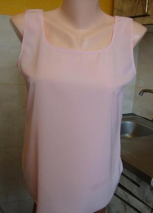 Топ блузка розовая3 фото