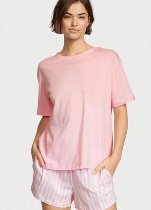 Victoria´s victorias secret виктория сикрет пижама костюм для сна cotton short tee-jama set